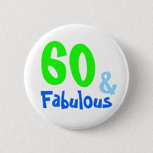 Fabulous Neon Birthday Knapp