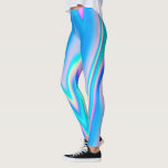Fabulous Neon Eyecatching holografik Unicorn rosa Leggings<br><div class="desc">Anpassa enkelt detta färgstarka,  fantastiska förband på Holografiskt regnbåge Pastel Wave abstrakt design med Unicorn-bedövning med en modern och söt mejeripinne. Lägg till ditt namn,  välj teckensnitt,  ändra storlek och placering,  lägg till urklipp,  foton och former,  frossa och vara fantastisk.</div>