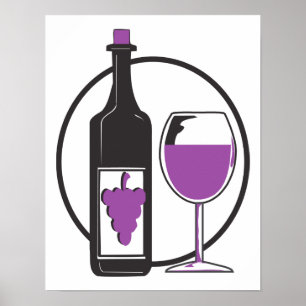 Fabulous Red Vin Poster