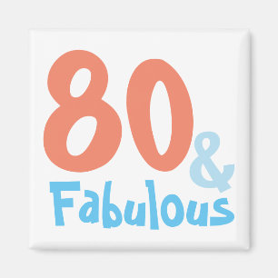 Fabulous Retro-Födelsedagsfest Magnet