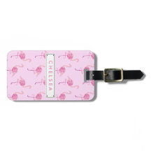 Fabulous Rosa Flamingo Watercolor Mönster