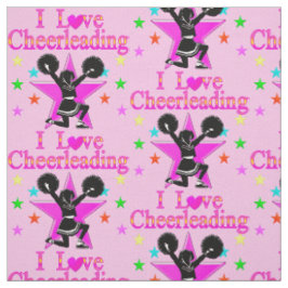 FABULOUS ROSA STAR CHEERLEADER FABRIC TYG