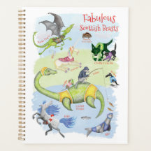 Fabulous Scottish Beasts planner
