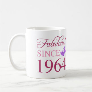 Fabulous sedan 1964 60:e födelsedagen kaffemugg