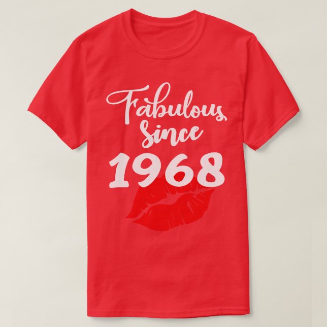 Fabulous sedan 1968 t shirt (Design framsida)