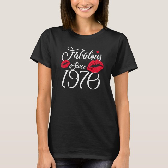 Fabulous sedan 1970 Kapitel 53 år gammal födelseda T Shirt (Framsida)