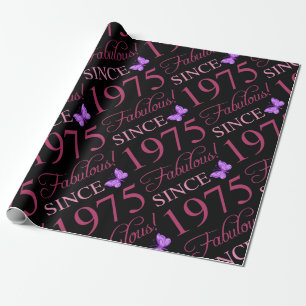 Fabulous sedan 1975 50:e födelsedagen presentpapper