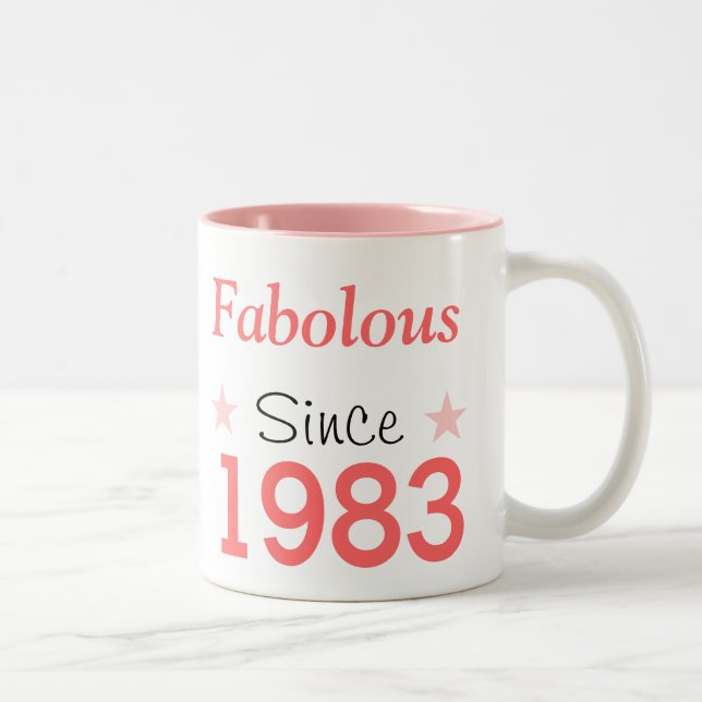 Fabulous sedan 1983 Två-Tonad mugg (Höger)