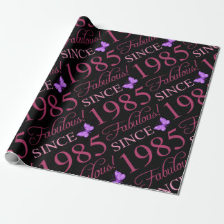 Fabulous sedan 1985 40:e födelsedagen presentpapper
