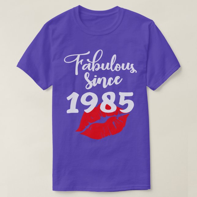 Fabulous sedan 1985 t shirt (Design framsida)