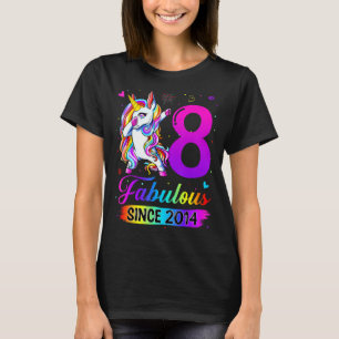 Fabulous sedan 2014 Kids 8:e födelsedagen 8 år gam T Shirt