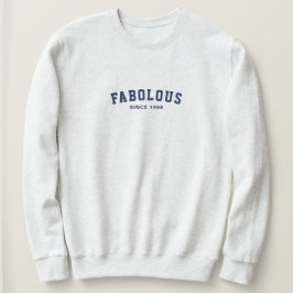 Fabulous sedan födseln text T-Shirt