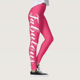 Fabulous Typography Leggings
