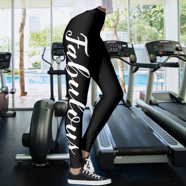 Fabulous Typography Leggings (Skapare uppladdad)