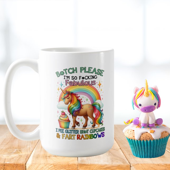 Fabulous Unicorn Mugg (Skapare uppladdad)