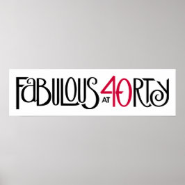 Fabulous vid 40 röda poster