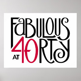 Fabulous vid 40 röda poster