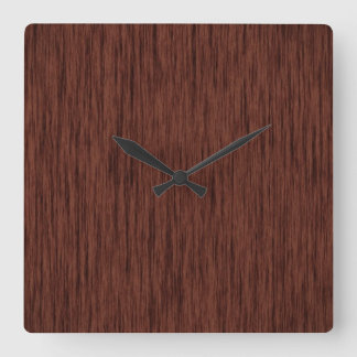 Fabulous Wood Fyrkantig Klocka