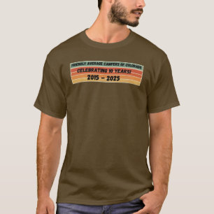 FAC 10-årig brunt t-shirt