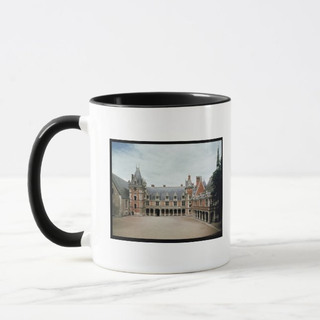 Facade av den Louis XII vingen, 1498-1503 Mugg (Vänster)