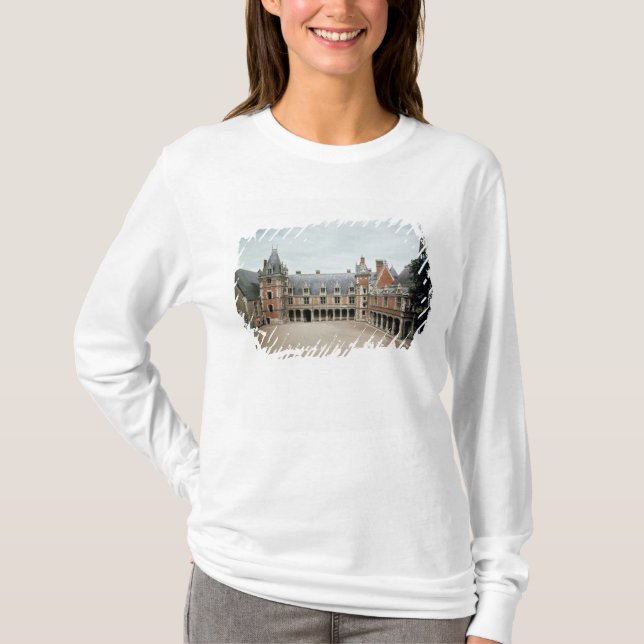 Facade av den Louis XII vingen, 1498-1503 T-shirt (Framsida)