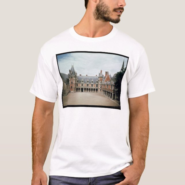Facade av den Louis XII vingen, 1498-1503 Tee Shirt (Framsida)