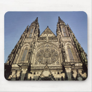 Facade av domkyrkan av St. Vitus Musmatta