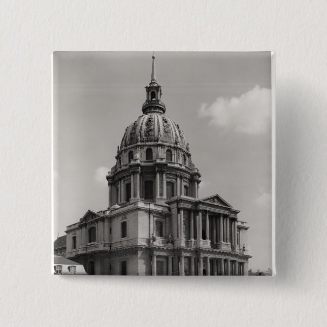 Facade av kyrkan av St Louis Knapp (Framsida)