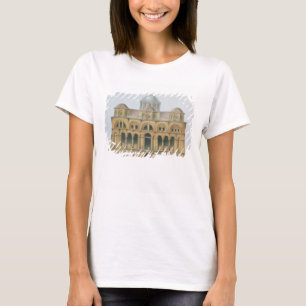 Facade av Mefa Dzamissi, kyrkan av St. Theodor T-shirt