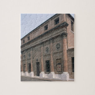 Facade av Teatroen Accademico (fotoet) Pussel