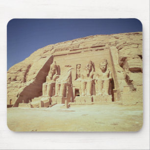 Facade av tempelet av Ramesses II Musmatta