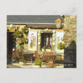 Façade crêperie BRETAGNE FRANKRIKE Vykort