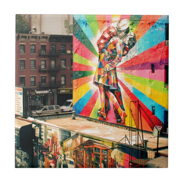 Facade Graffiti Kakelplatta (Framsidan)