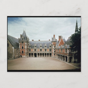 Facade of the Louis XII Vinge, 1498-1503 Vykort