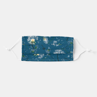 Face Mask Dandelion, Pusteblume blau