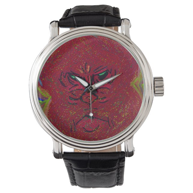 Face of a Flame  Armbandsur (Framsida)