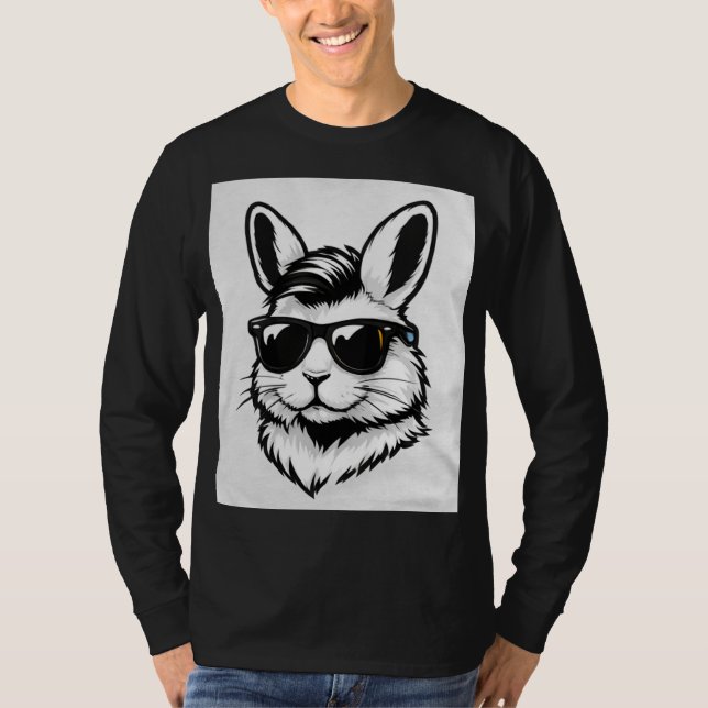 face of rabbit t shirt (Framsida)