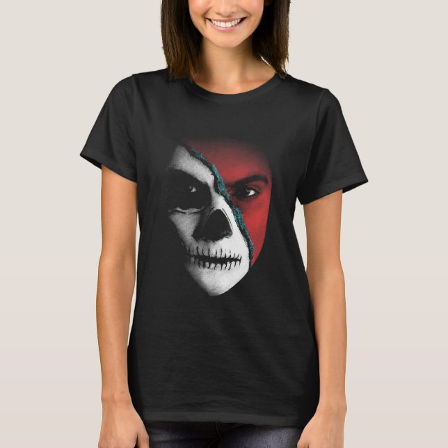 Face paint scar t shirt (Framsida)