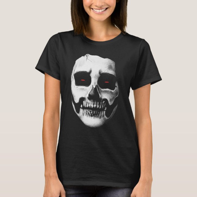 face paint skull t shirt (Framsida)