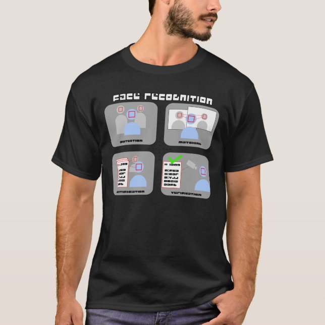 Face Recognition Tee Shirt (Framsida)