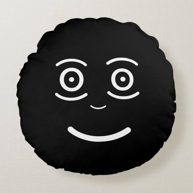 Face Rund Kudde (Framsidan)