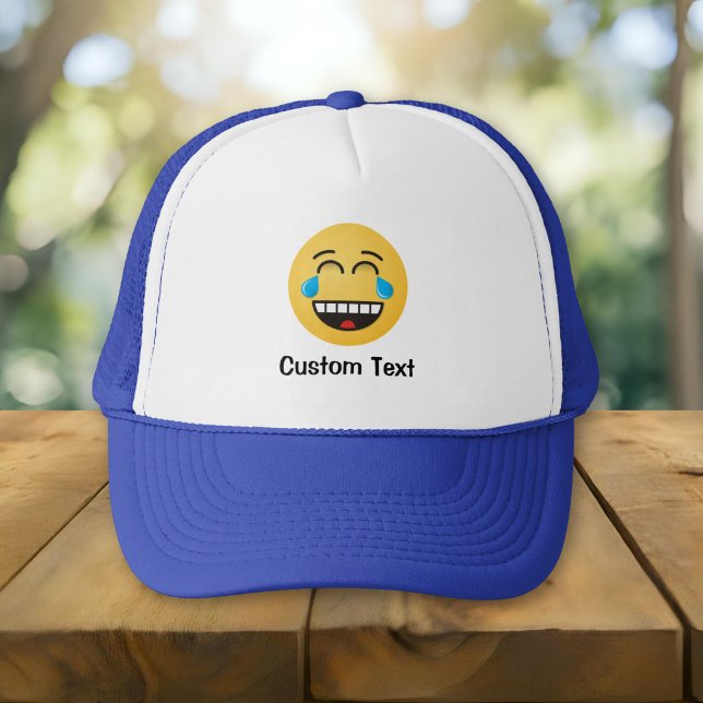 Face With Tears of Joy Trucker Hatt Keps (Skapare uppladdad)