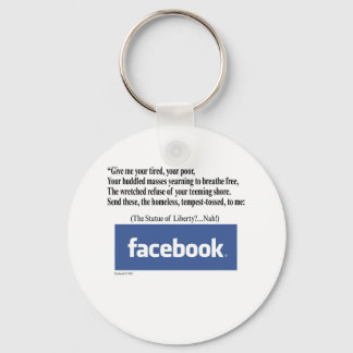 Facebook Concept Nyckelring