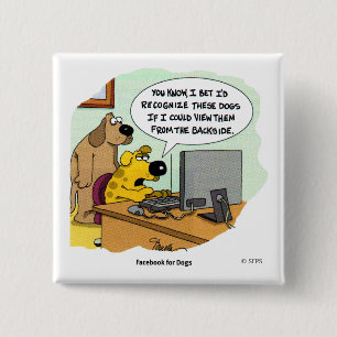 Facebook för hundar knapp