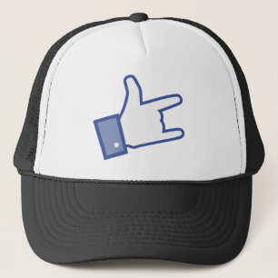 Facebook gillar som dig, stentumsten - och - rulla keps