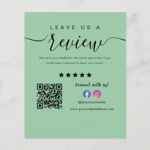 Facebook Instagram Logotyp Qr Code Lämnar oss en g Flygblad