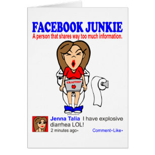 FACEBOOK-KNARKARE HÄLSNINGSKORT