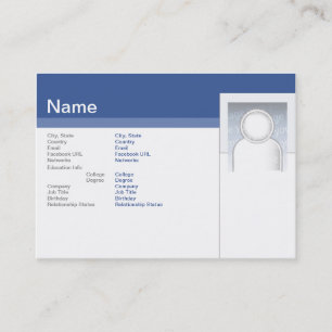 Facebook - Knubbig Visitkort