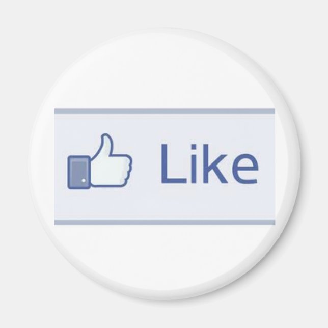 Facebook-liknande Magnet (Framsidan)