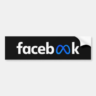 Facebook Meta-logotyp Bildekal